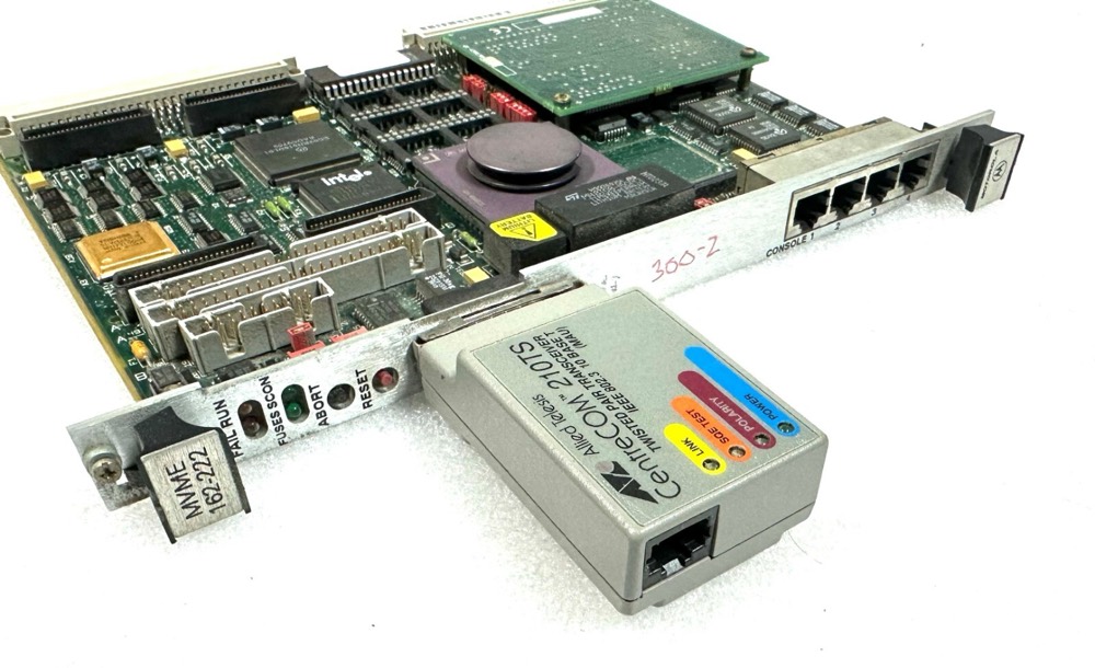 Процессор MVME162-222 MOTOROLA VME CPU BOARD +CentreCom 210T — фото 1