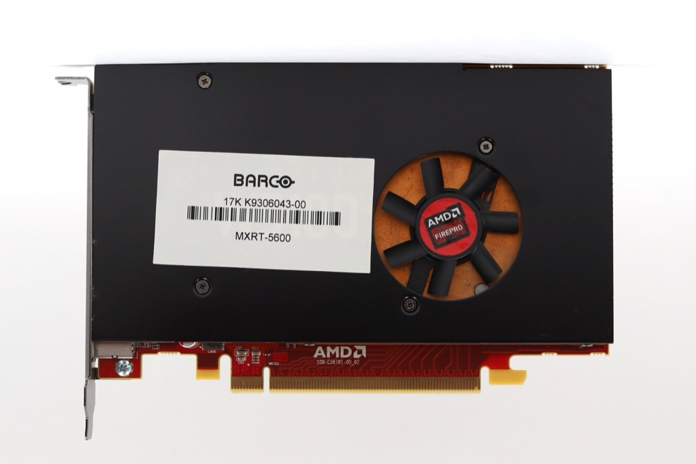 Графический ускоритель Barco MXRT-5600 AMD FirePro W5100 4GB GDDR5 PCIe Graphics Card P/N: 102C5870801 — фото 1