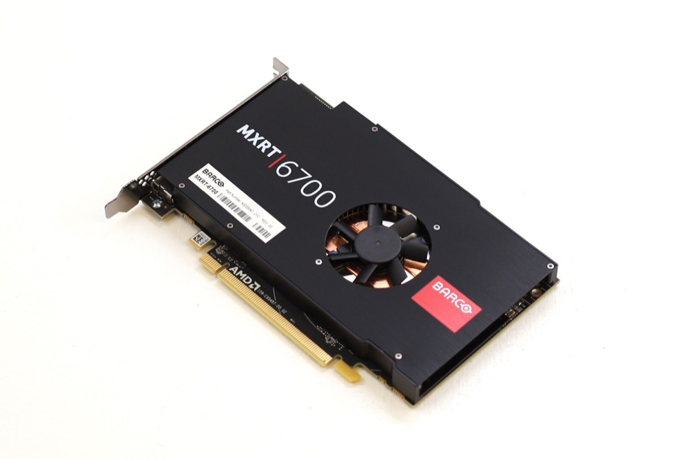 Графический ускоритель Barco MXRT-6700 8GB GDDR5 PCIe x16 Graphics Card P/N: 102C9542000 Tested Working — фото 1