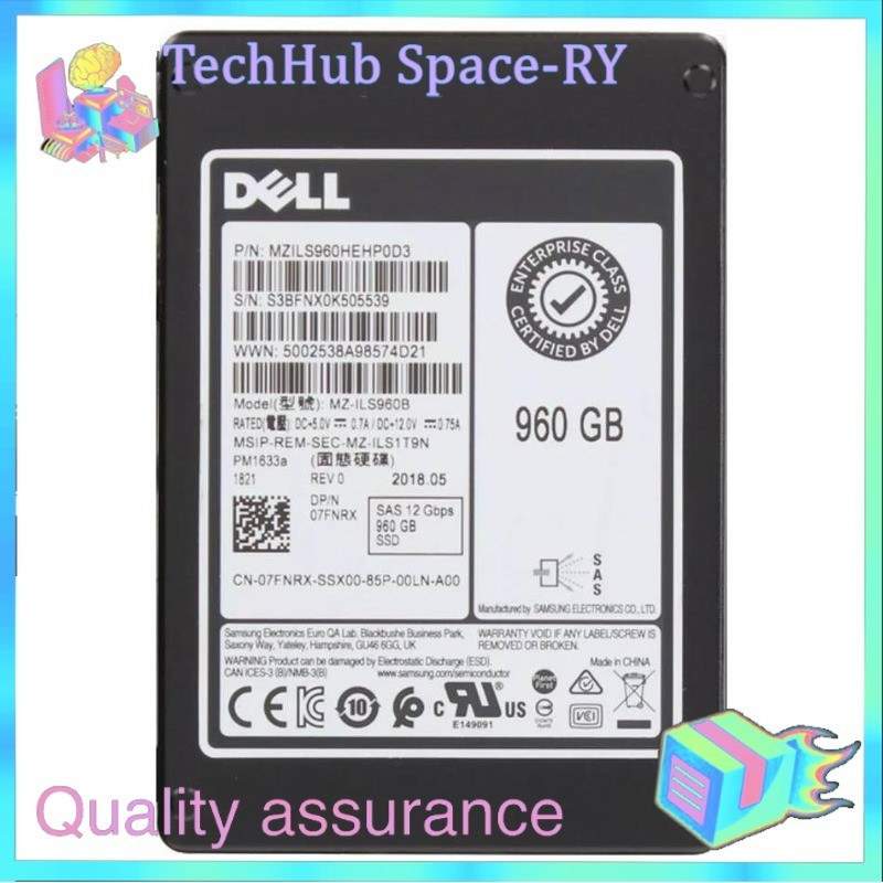 SSD Samsung 960GB PM1633a SAS 2,5" (серверный накопитель, MZILS960HEHP) — фото 2