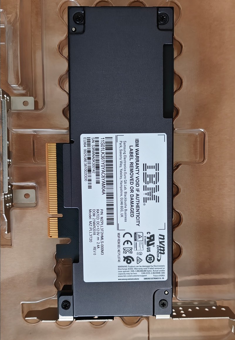 SSD Samsung 3.2TB PM1725a NVMe HHHL (серверный накопитель, MZPLL3T2HMLS) — фото 3