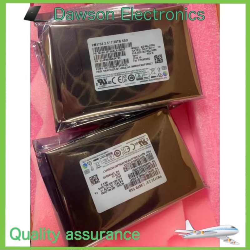 SSD Samsung 7.68TB PM1733 NVMe U.2 (серверный накопитель, MZWLJ7T6HALA-00007) — фото 2