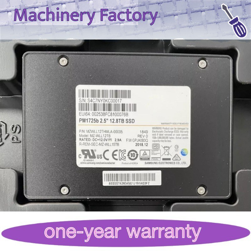 SSD Samsung 12.8TB PM1725B NVMe U.2 (серверный накопитель, MZWLL12THMLA-00005) — фото 1