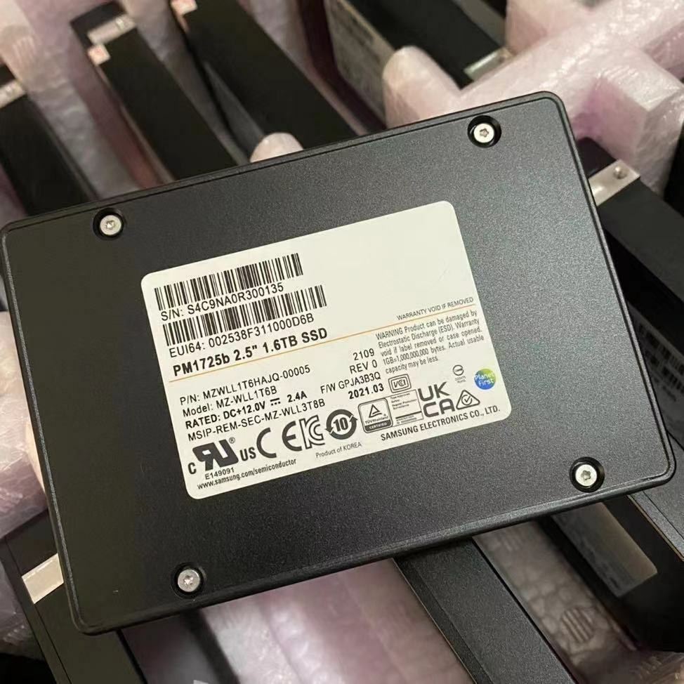 SSD Samsung 1.6TB PM1725B NVMe U.2 (серверный накопитель, MZWLL1T6HAJQ-00005) — фото 2