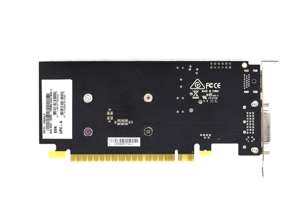 Плата MSI NVIDIA GeForce N210 1GB DDR3 PCIe x16 Graphic Card P/N: N210-1GD3/LP Tested — фото 3