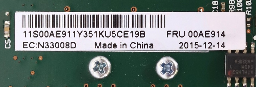 Адаптер IBM N2225 12Gb/s PCIe x8 SAS/SATA L/Profile Host Bus Adapter FRU P/N: 00AE914 — фото 3