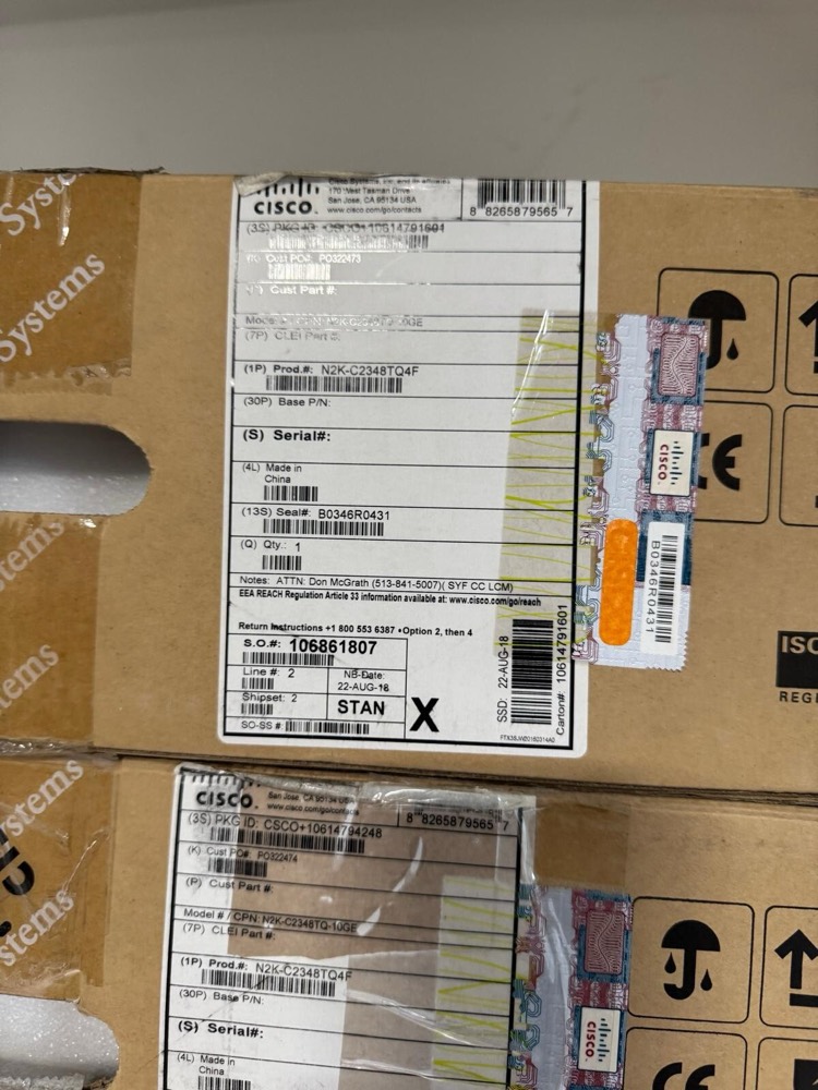 Коммутатор Cisco N2K-C2348TQ4F — фото 1