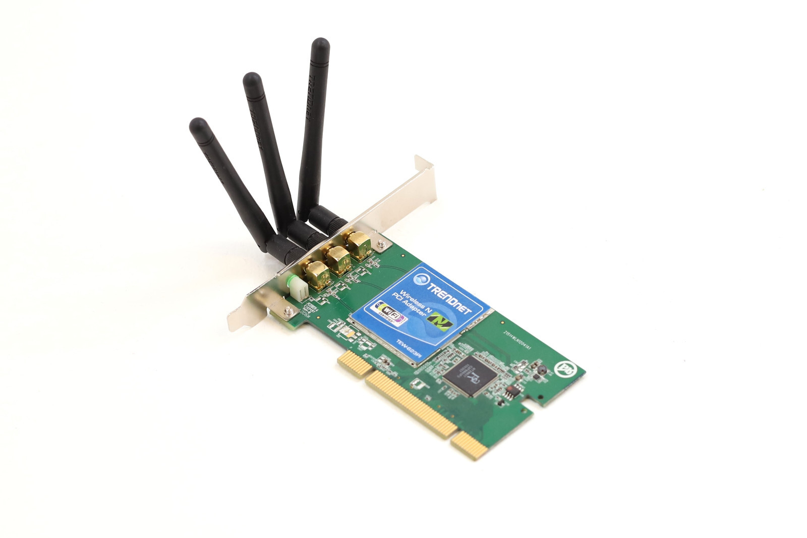 Адаптер TRENDnet N300 802.11n 300Mb/s Wireless PCIe Wi-Fi Adapter P/N:TEW-623PI/A Tested — фото 1