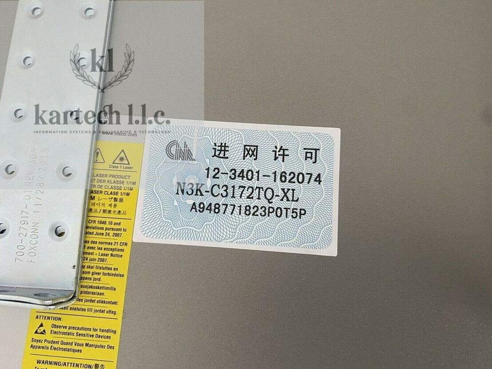 Коммутатор Cisco N3K-C3172TQ-XL — фото 2