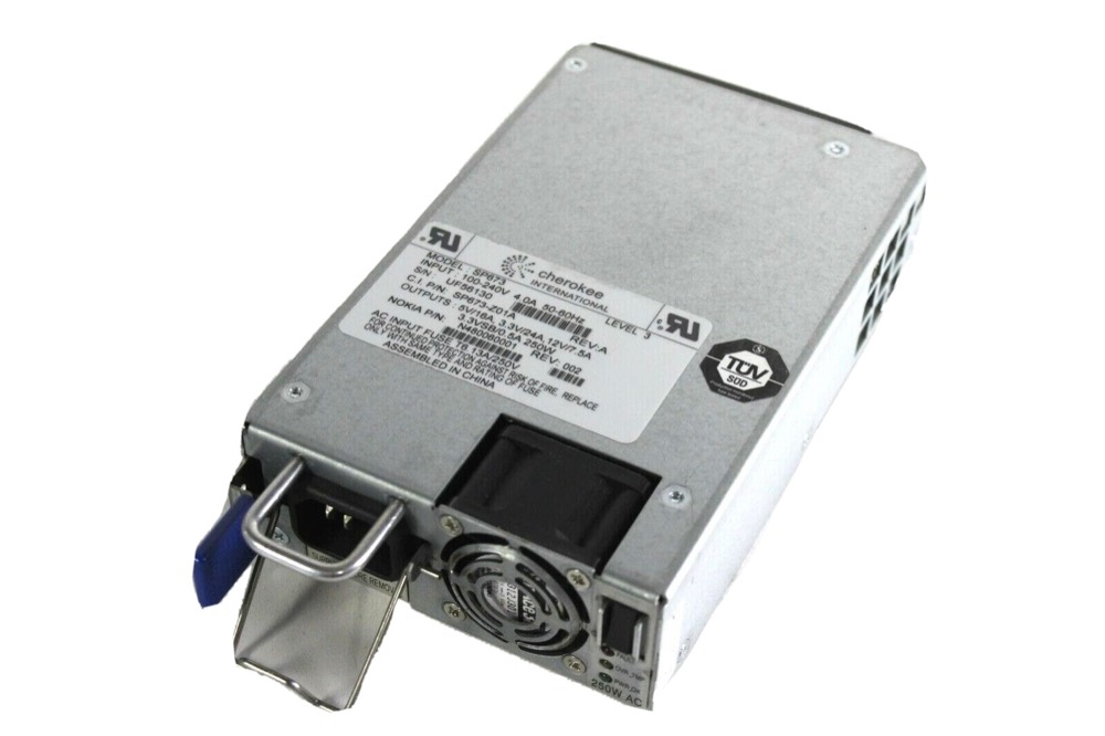 Блок питания Nokia N480060001 Cherokee SP673-Z01A 250W AC PSU Power Supply — фото 1