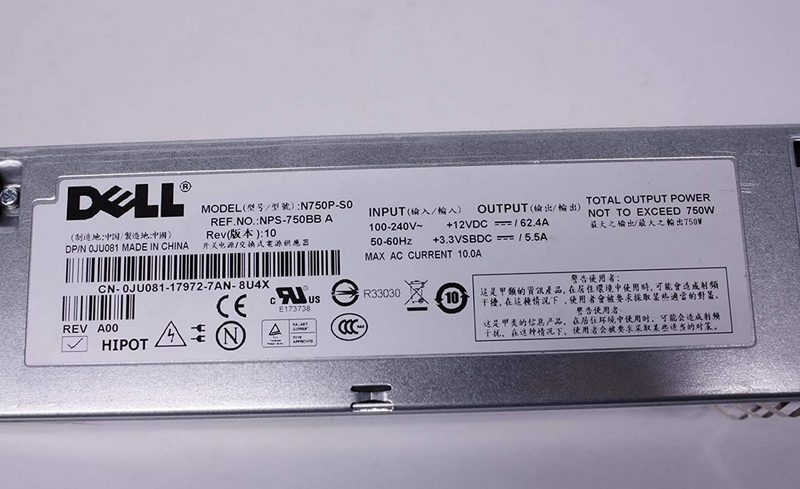 Блок питания Dell N750p-S0 750 Вт — фото 1