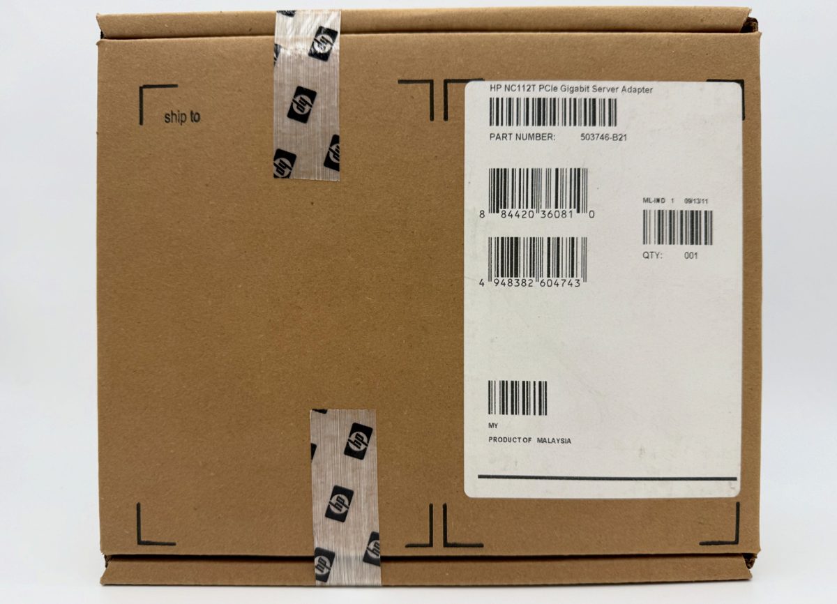 Сетевая карта HP NC112T PCIe Gigabit Ethernet — фото 1