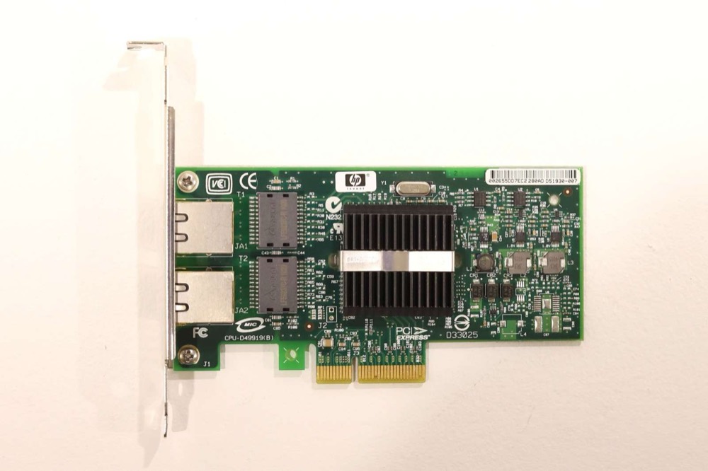 Адаптер HP NC360T Dual-Port Gigabit PCIe Network Adapter P/N: 412651-001 Tested Working — фото 3