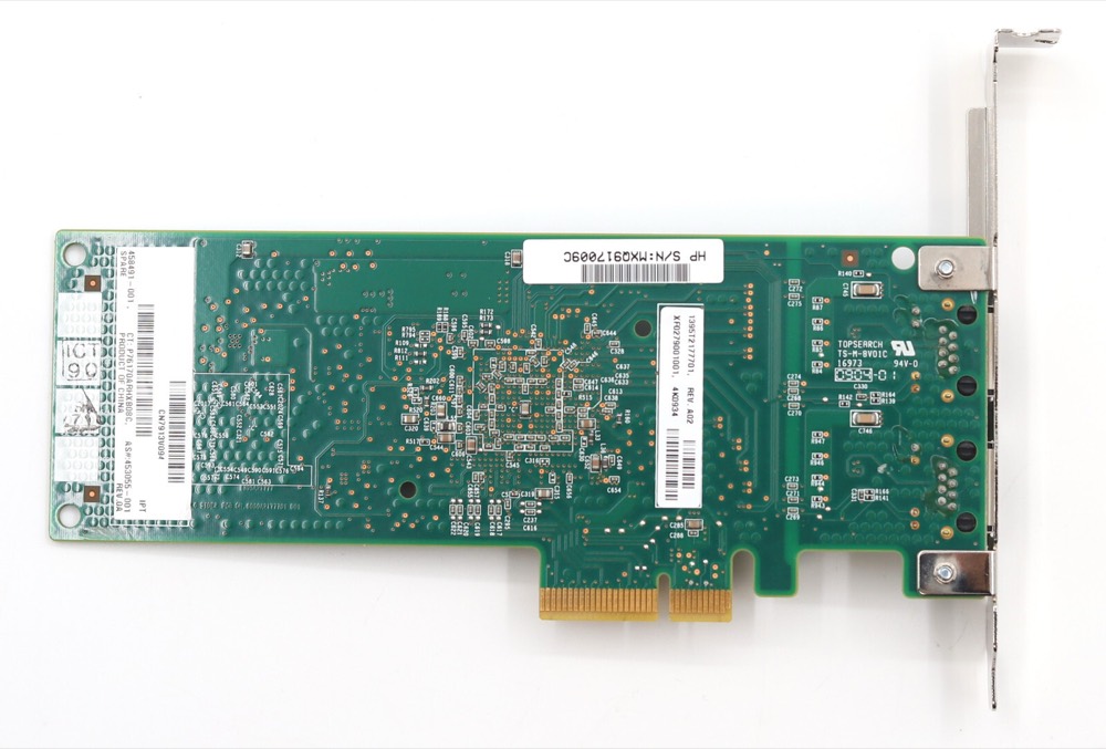 Адаптер HP NC382T Dual-Port Gigabit PCIe x4 Server Network Adapter P/N:458491-001 Tested — фото 2