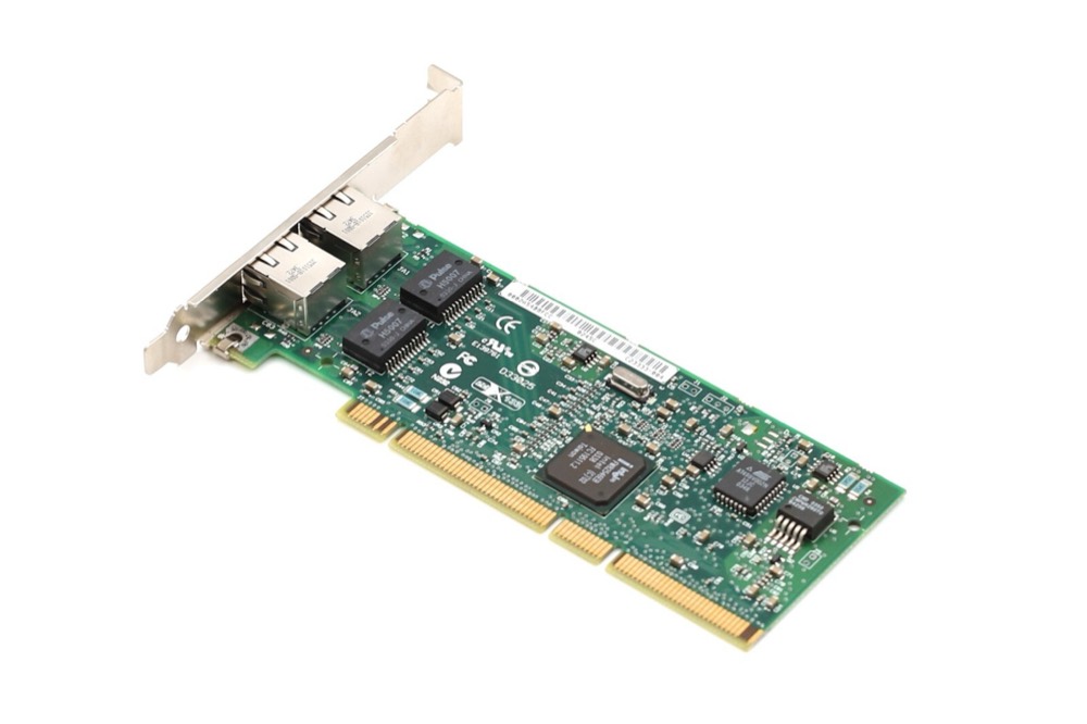 Линейная плата HP NC7170 Dual-Port Gigabit PCI-X Network Interface Card P/N: 313586-001 Tested — фото 1