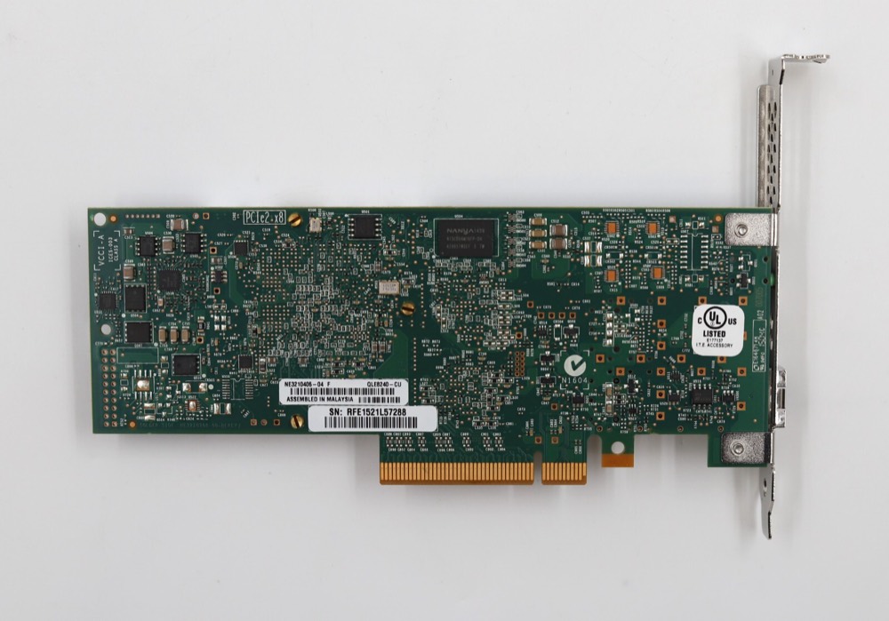 Трансивер Q-Logic NE3210406-04 Single-Port 10GbE SFP PCIe Network Adapter P/N: QLE8240-CU — фото 2