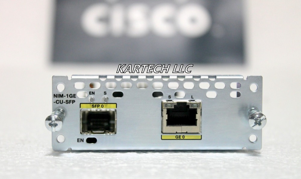 Модуль Cisco NIM-1GE-CU-SFP — фото 2