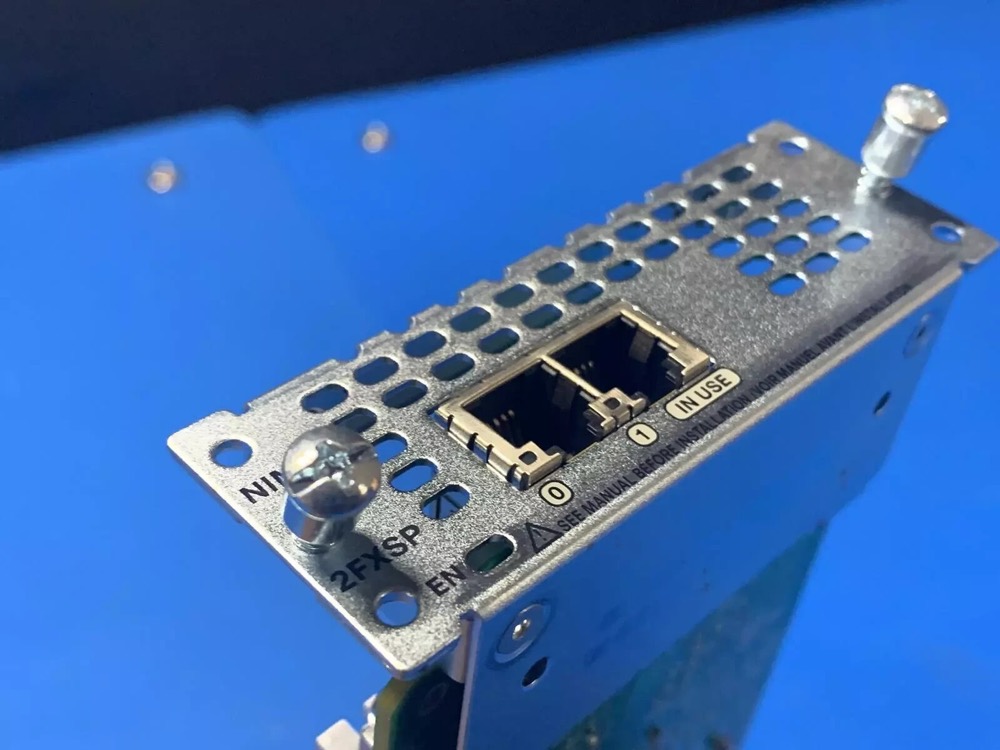 Модуль расширения Cisco NIM-2FXSP, 2 порта FXS — фото 2