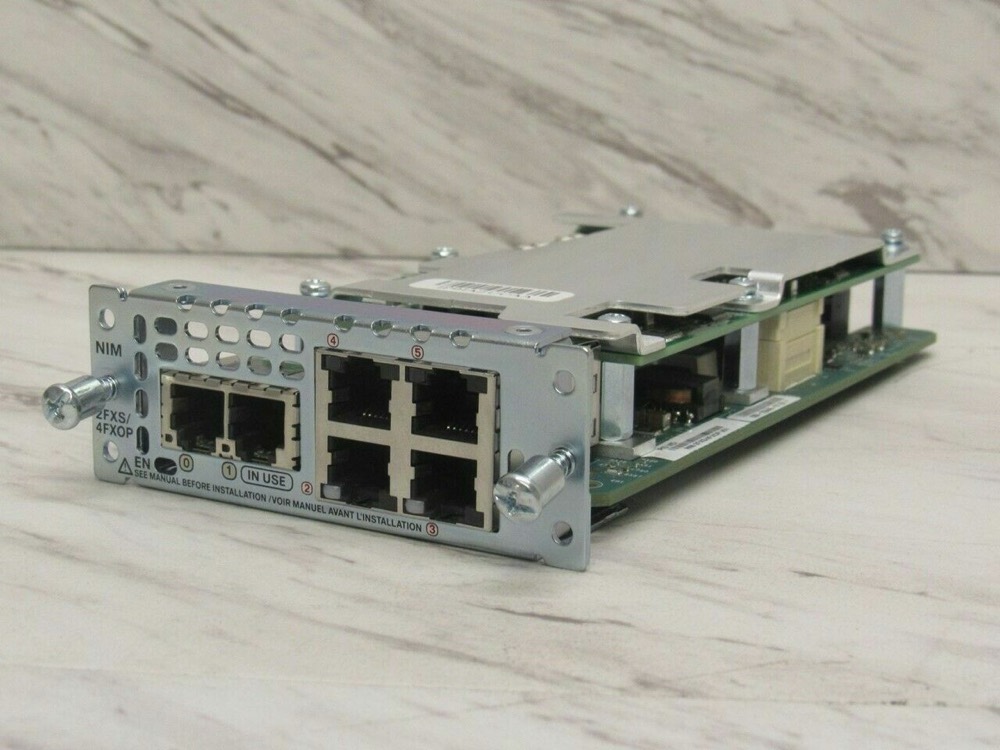 Модуль Cisco NIM-2FXS/4FXOP — фото 1