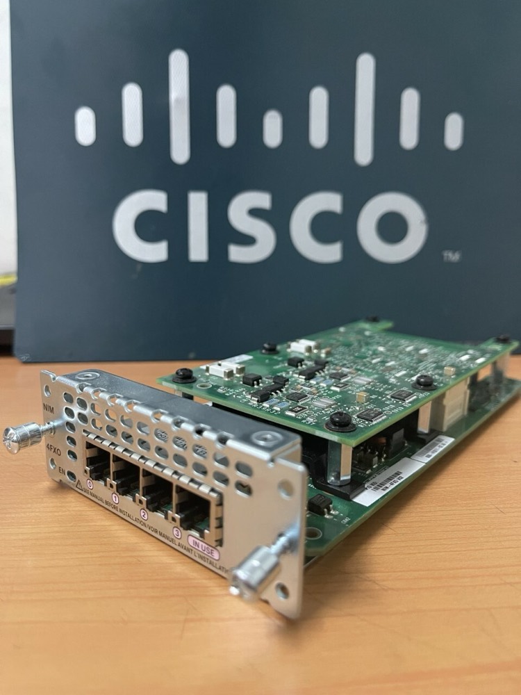 Модуль Cisco NIM-4FXO — фото 3