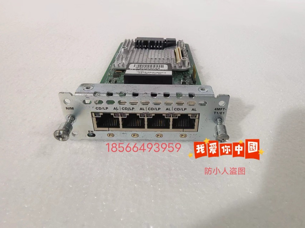 Маршрутизатор Cisco NIM-4MFT-T1/E1 — фото 1