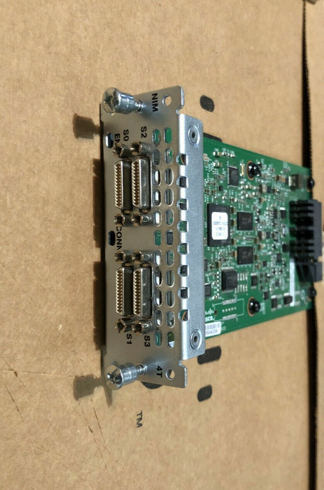 Маршрутизатор Cisco NIM-4T — фото 3