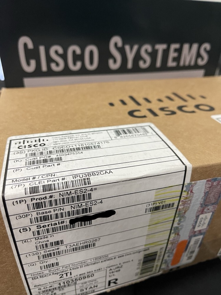 Модуль Cisco NIM-ES2-4 — фото 2