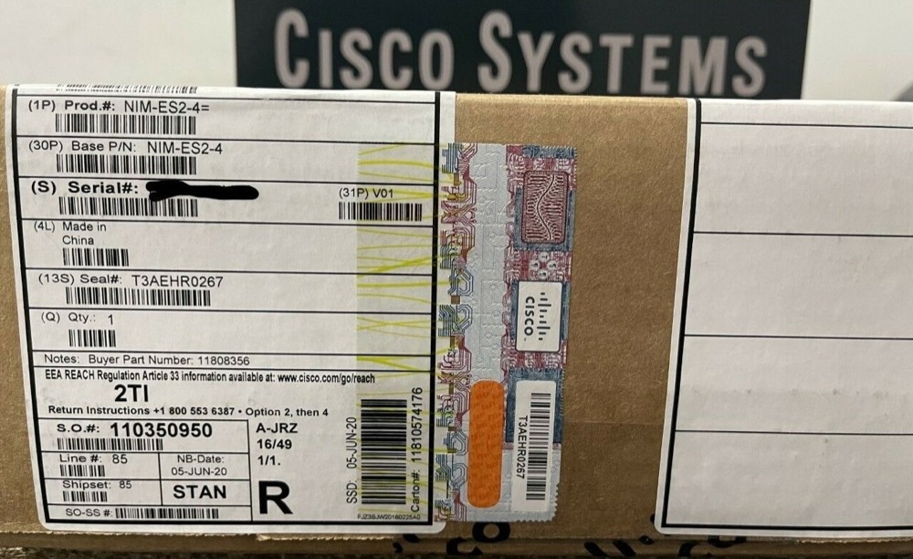 Модуль Cisco NIM-ES2-4 — фото 3
