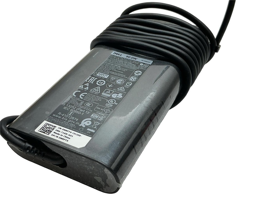 Адаптер NRFT6 0NRFT6 Dell 19.5V 4.62A 90W Genuine Original AC Power Adapter Charger — фото 1