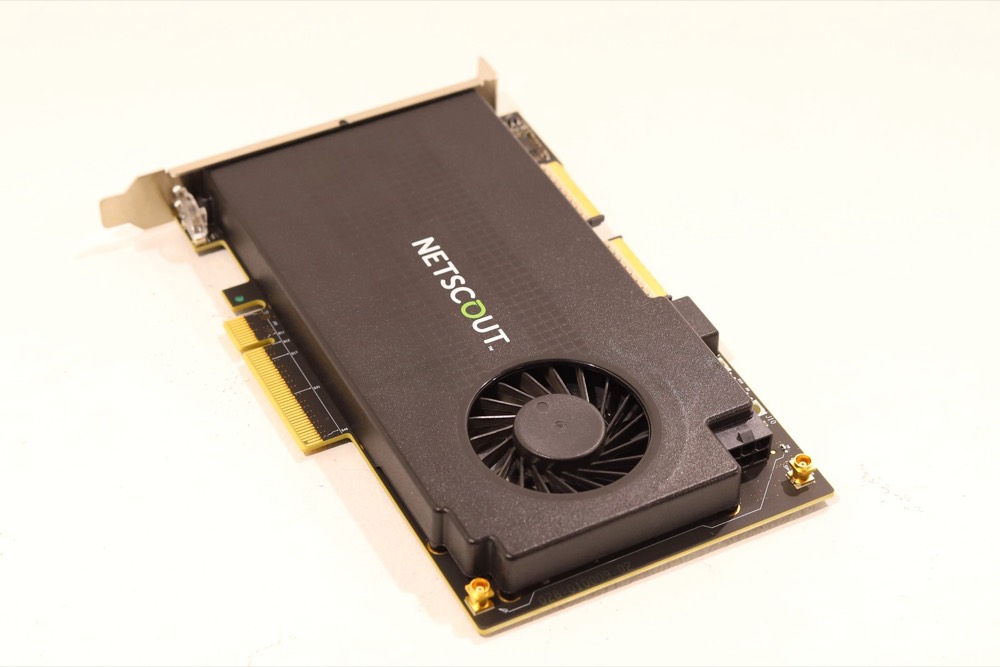 Трансивер Netscout NT40E3-4-PTP Quad-Port 10GbE SFP+ PCIe Analyzer Card P/N: 073-011901-07 — фото 1