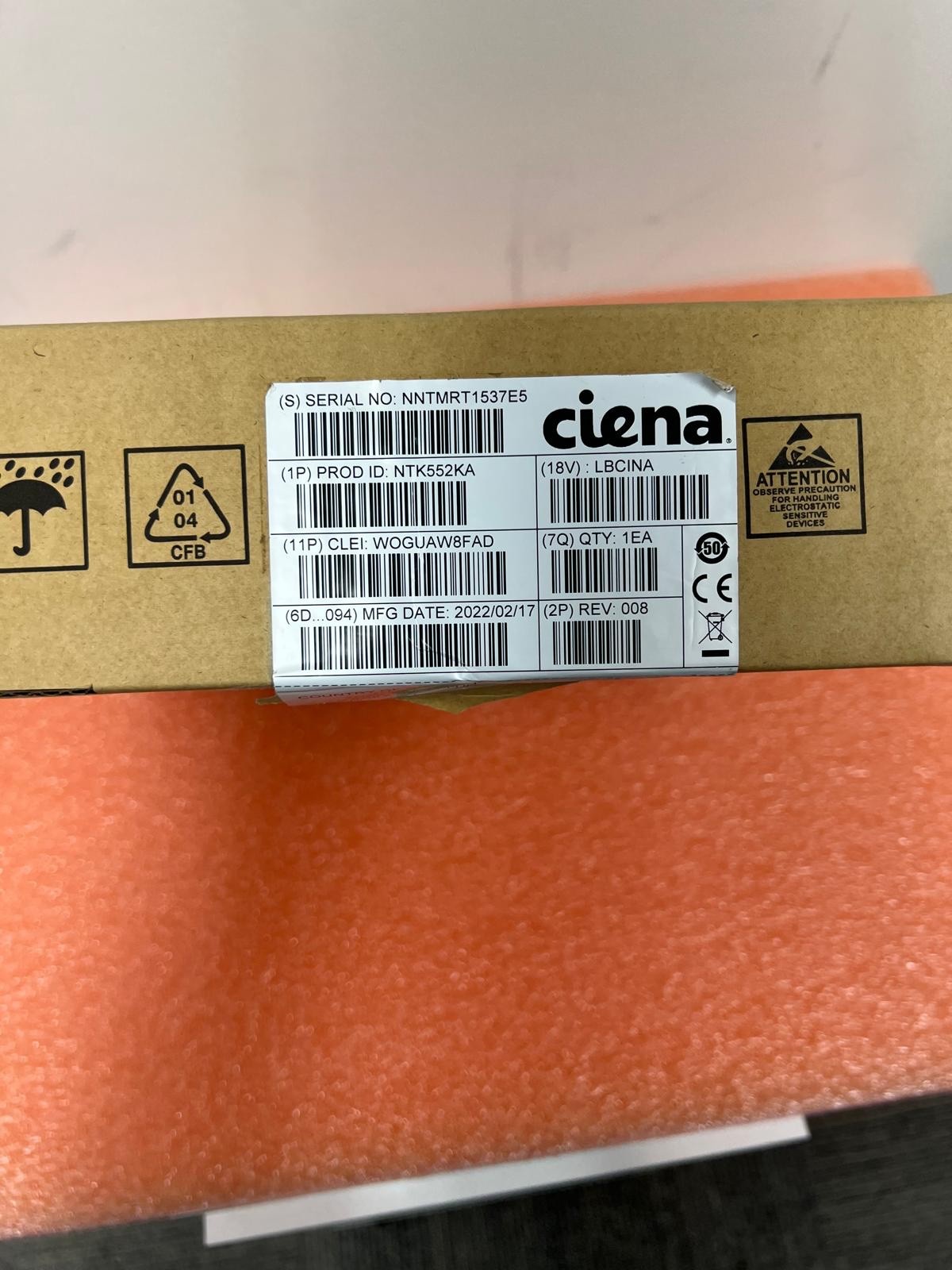 Операторское оборудование CIENA NTK552KA, SWITCHABLE LINE AMPLIFIER, CIRCUIT PACK. — фото 2