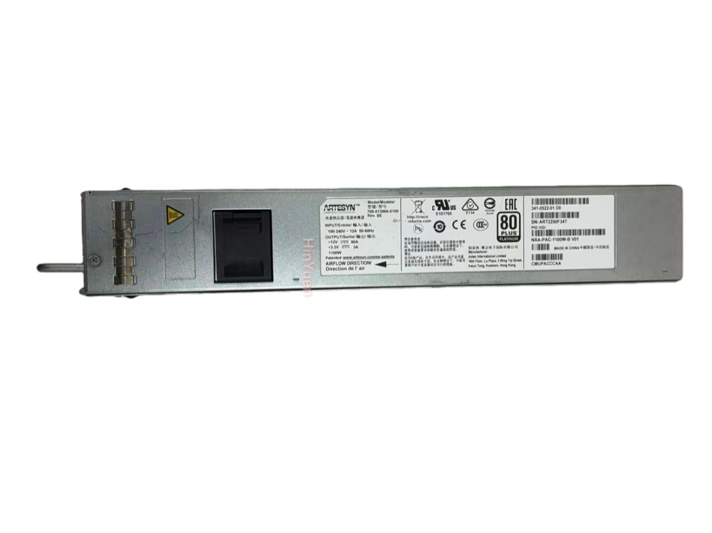 Блок питания Cisco NXA-PAC-1100W-B 1100 Вт AC 341-0522-01 — фото 1