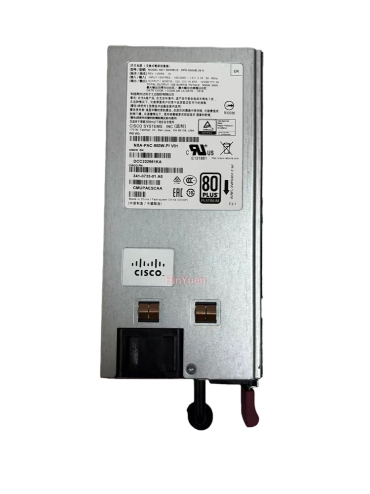 Блок питания CISCO NXA-PAC-500W-PI 341-0733-01 — фото 1