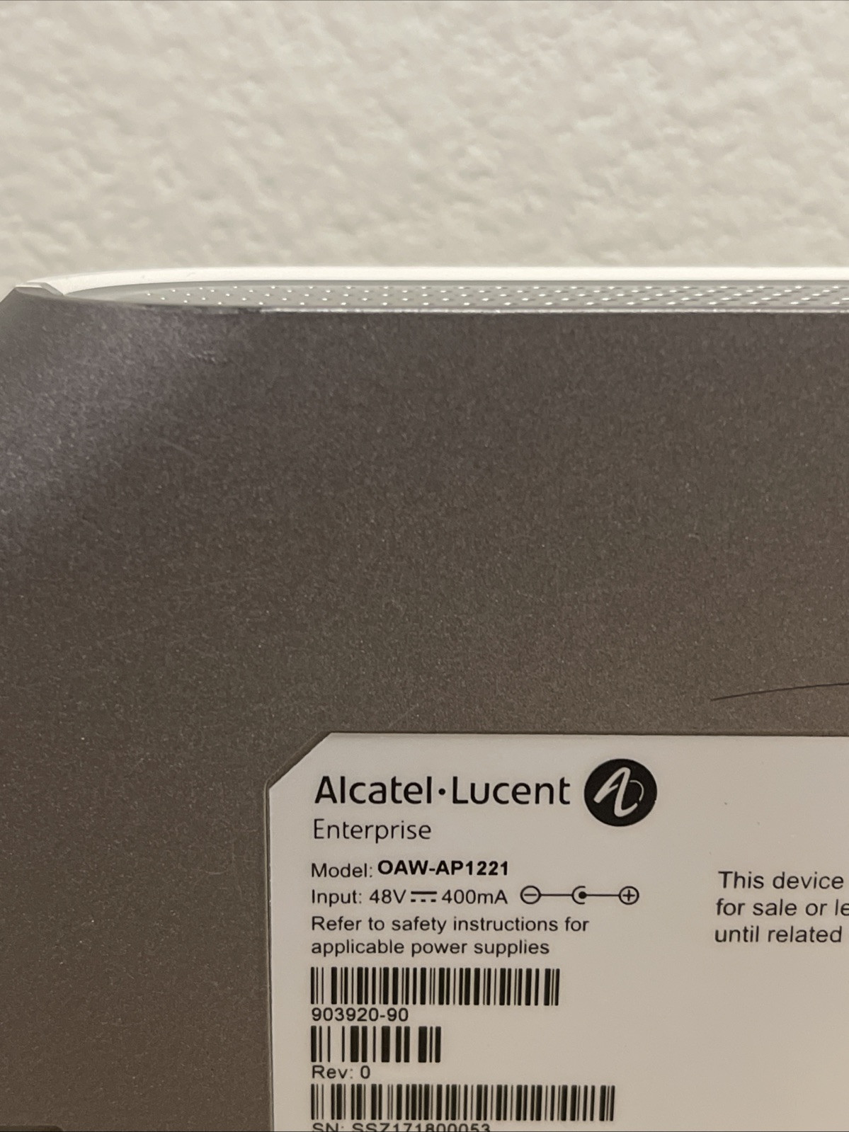 Точка доступа Wi-Fi Alcatel-Lucent Enterprise OAW-AP1221 — фото 1