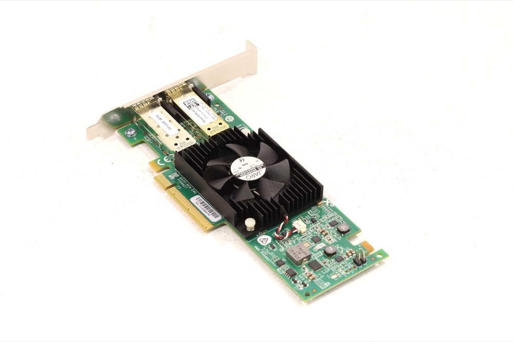 Сетевая карта Dell OneConnect OCe14102-U1-D 2-Port 10GbE PCIe Network Card Dell P/N: 0CTP20 — фото 1