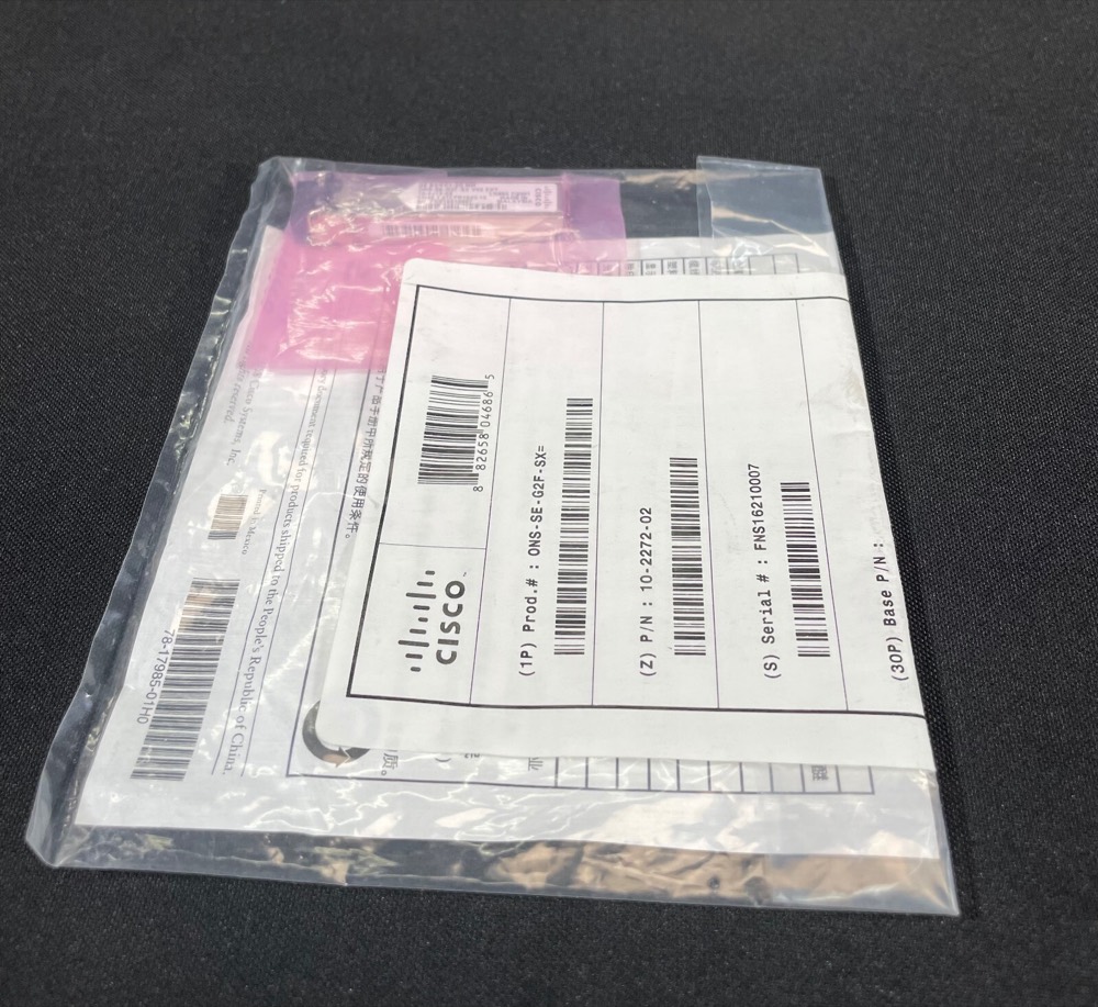Оборудование Cisco ONS-SE-G2F-SX — фото 2