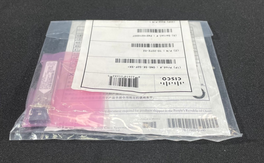 Оборудование Cisco ONS-SE-G2F-SX — фото 3