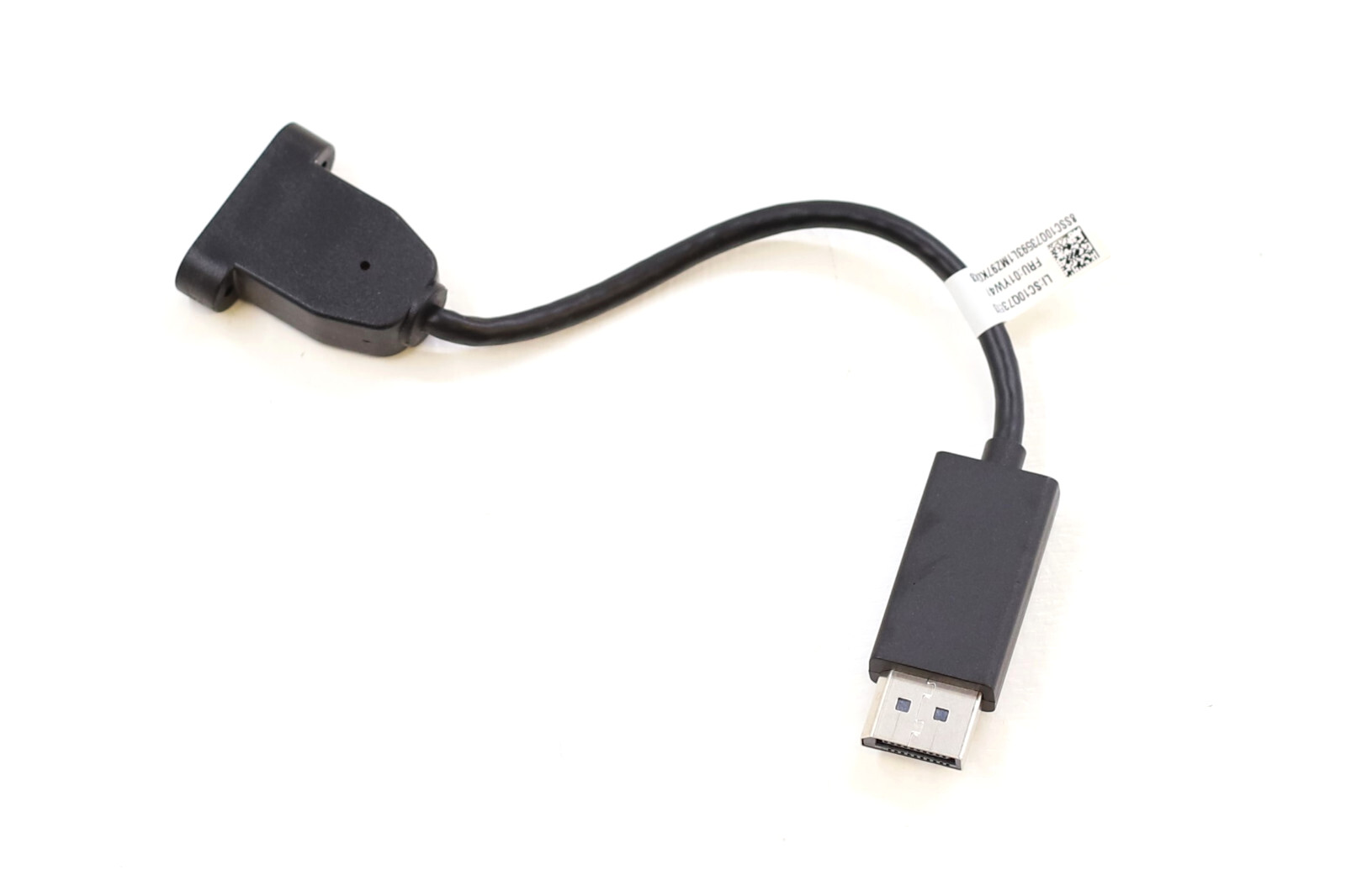 Кабель Lenovo 120mm DisplayPort Male to DisplayPort Female Cable FRU P/N:01YW407 Tested — фото 1