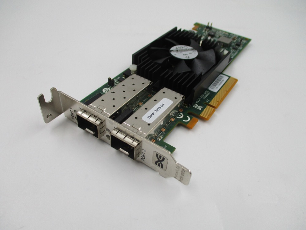 Трансивер Dell Emulex Dual-Port 10GB SFP+ Converged Network Adapter Dell P/N:07NVY2 Tested — фото 1