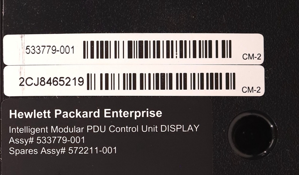 Модуль HP Power Distribution Control Rack Display Module Unit P/N:533779-001 (Open Box) — фото 3