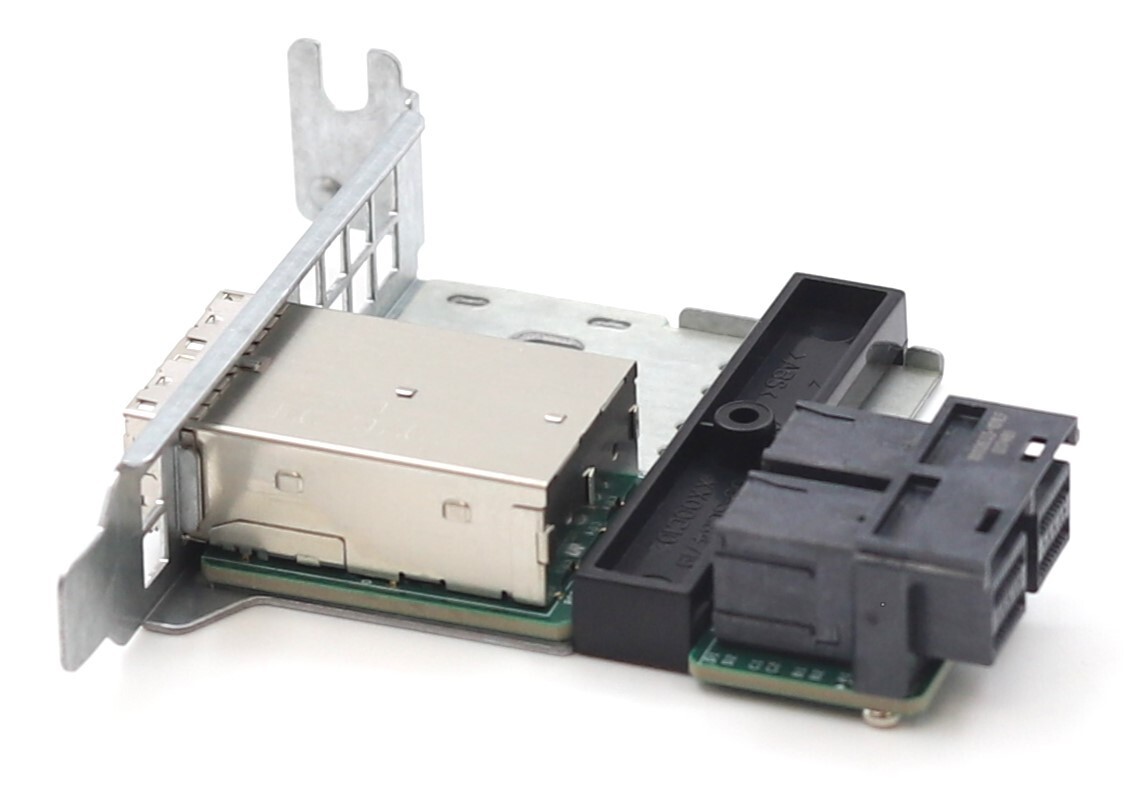 Адаптер SuperMicro Dual-Port SAS External To Internal Cable Adapter P/N:A0M-SAS3-8I8E-LP — фото 1