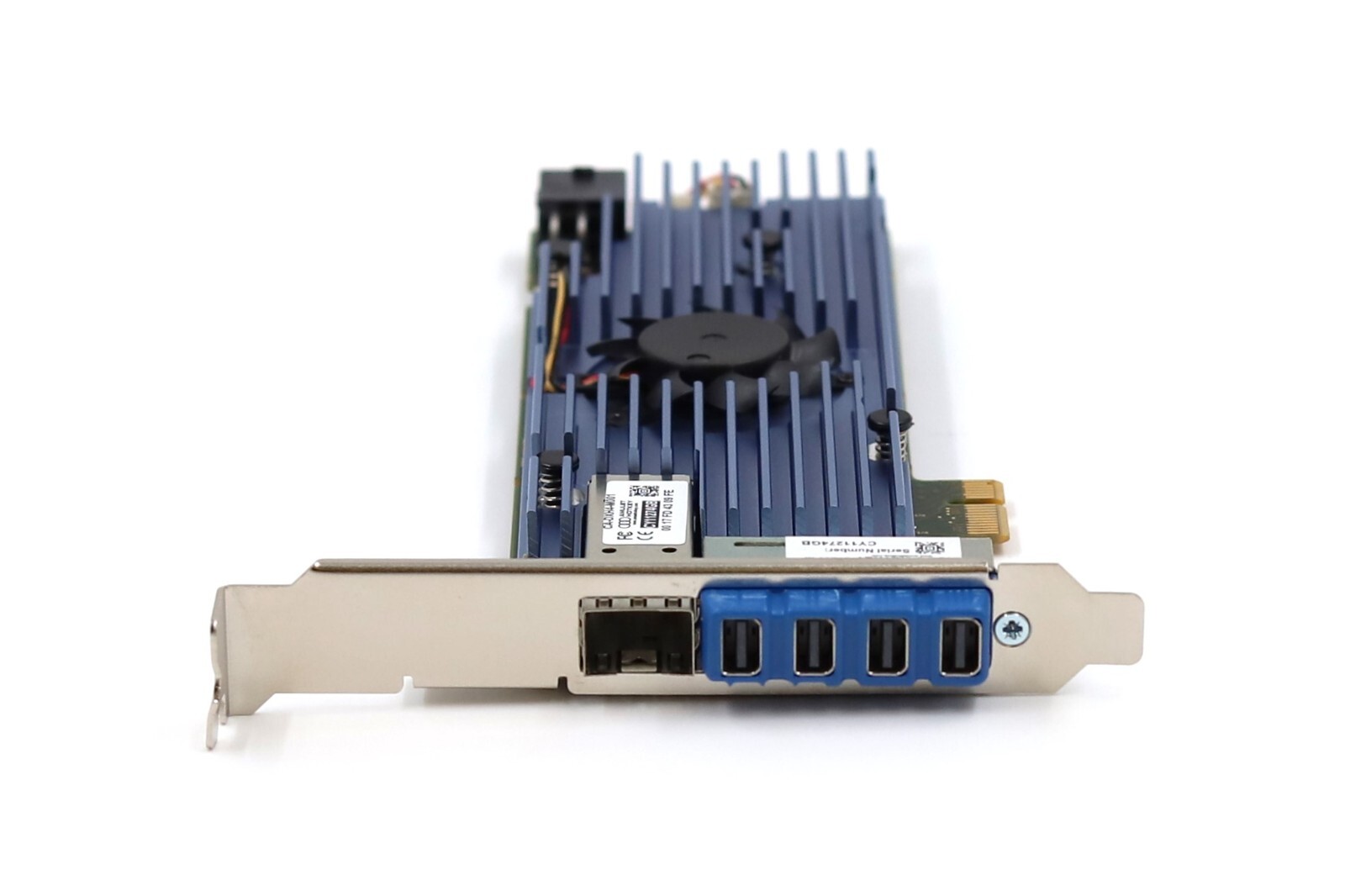 Плата Amulet Hotkey Quad Display Port PCIe Workstation Video Card P/N:CA-DXH4-M001 — фото 3