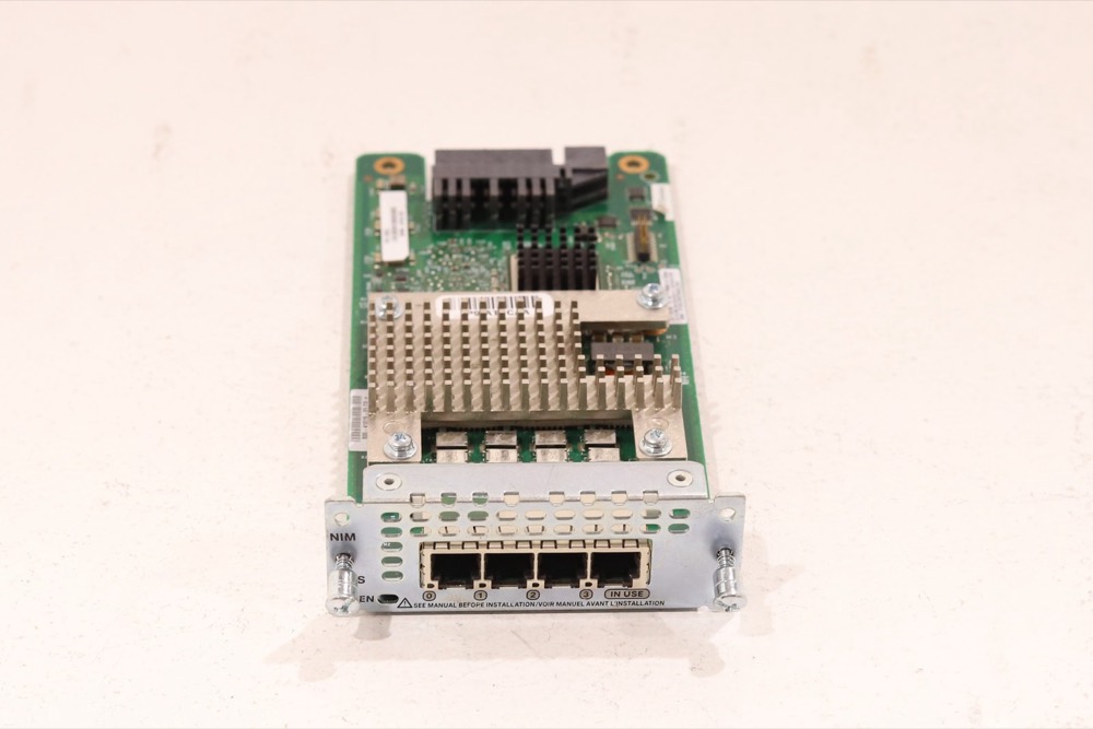 Маршрутизатор Cisco Quad-Port Network Interface Module For FXS/ISR 400 Series P/N:NIM-4FXS V01 — фото 2