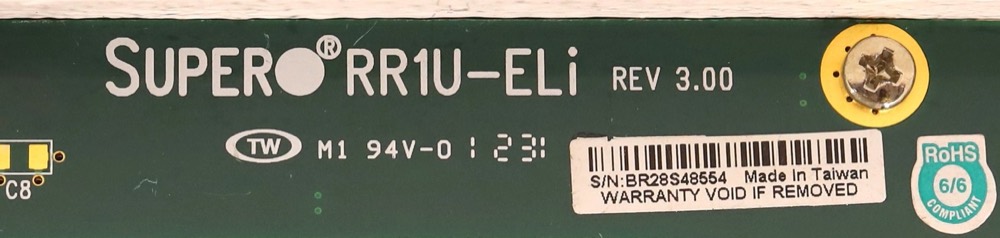 Райзер SuperMicro 1U PCI-Express x8 Riser Card with Bracket P/N:RR1U-ELI Tested Working — фото 3