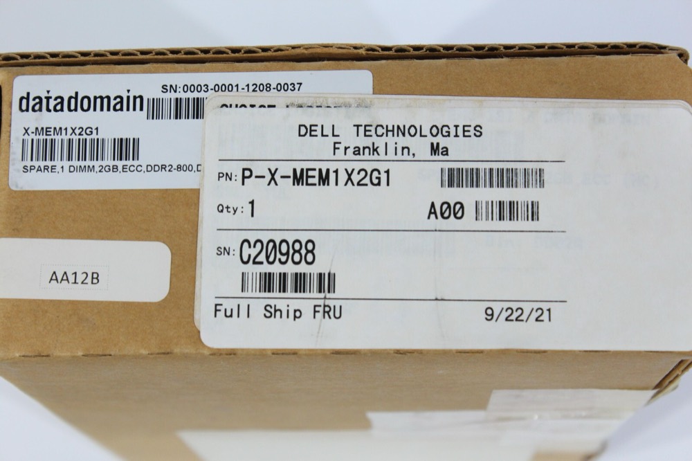 Компонент New EMC P-X-MEM1X2G1 DataDomain 2GB 2RX8 PC2-6400E Micron MT18HTF25672AZ-80EH1 — фото 1