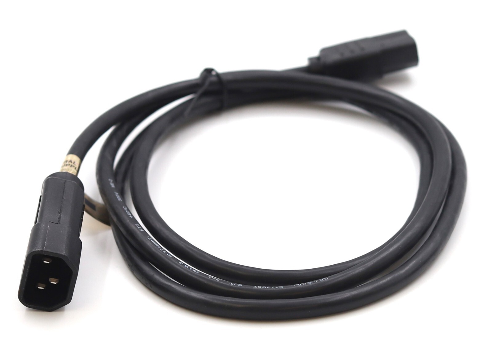 Кабель Tripp Lite C13 To C14 6ft Standard Computer Power Extension Cord P/N: P004-006 — фото 2