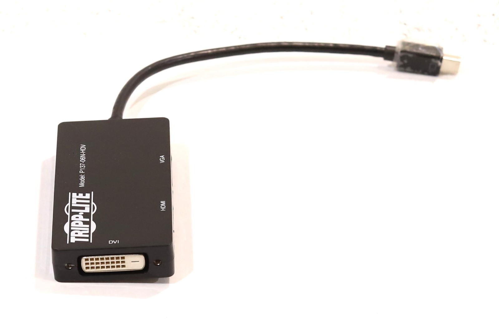 Адаптер Tripp Lite Mini Display Port to HDMI/DVI/VGA Adapter P/N: P137-06N-HDV Tested — фото 2
