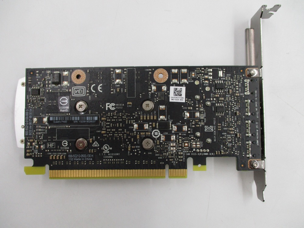 Графический ускоритель Dell NVIDIA Quadro P400 2GB GDDR5 PCIe Graphics Card Dell P/N: 0F2NVH Tested — фото 3