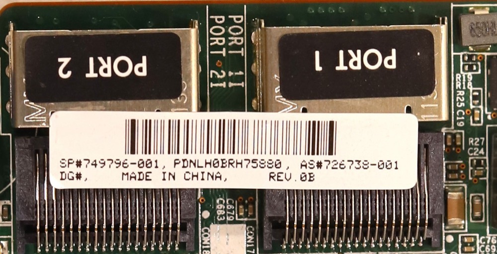 RAID/HBA-контроллер HP Smart Array P440ar 2-Port 2GB FBWC PCIe x8 SAS RAID Controller P/N:749796-001 — фото 3