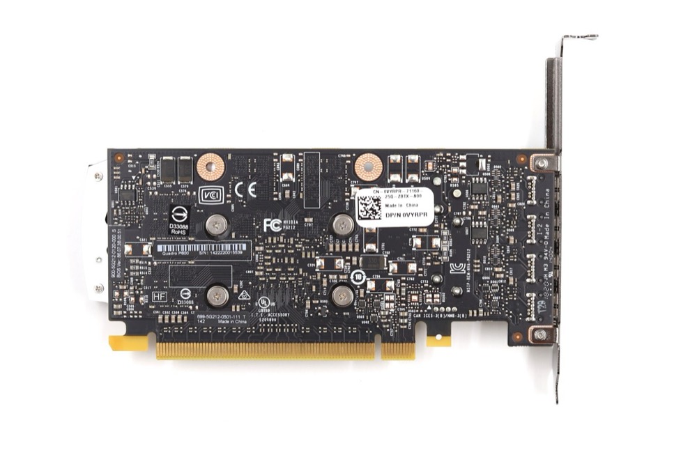 Графический ускоритель Nvidia Quadro P600 2GB GDDR5 PCIe Graphics Card Dell P/N: 0VYRPR Tested — фото 3